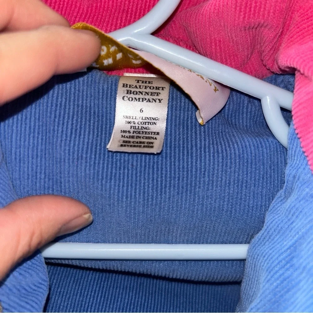 The Beaufort Bonnet Company Pink Quilted Vest